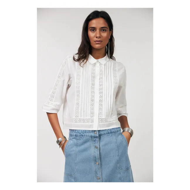 Chemise Amora Coton | Blanc