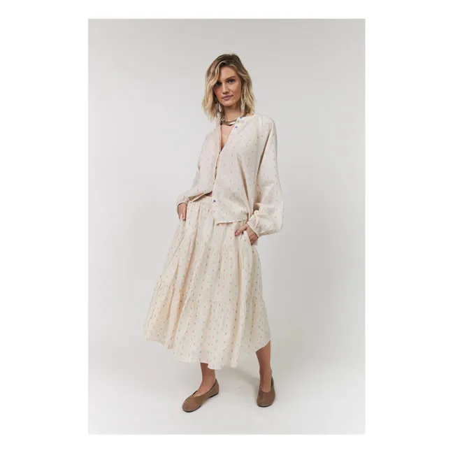 Blouse Hailey Coton | Crème