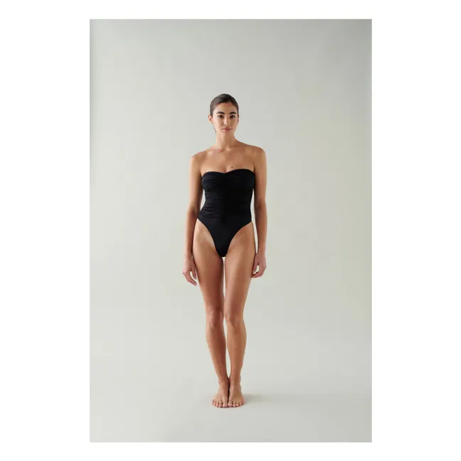 Einteiliger Badeanzug Vivien | Schwarz