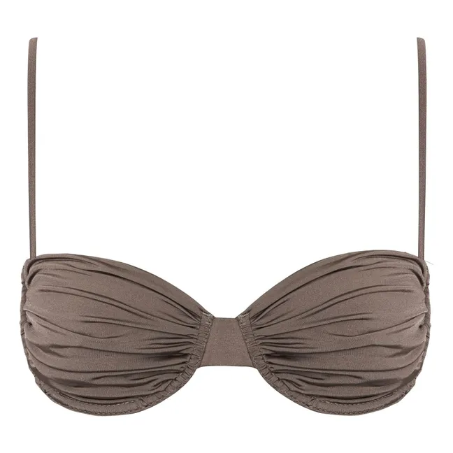 Traje de baño Olivia Top | Chocolate