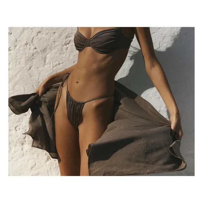 Braga de traje de baño Ava | Chocolate