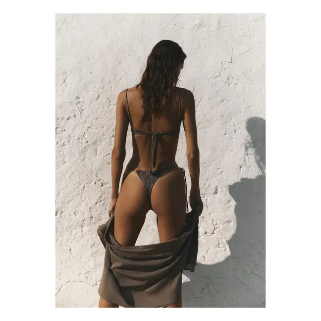Braga de traje de baño Ava | Chocolate