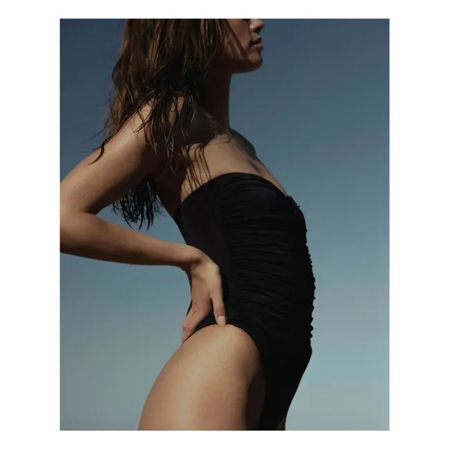 Einteiliger Badeanzug Vivien | Schwarz