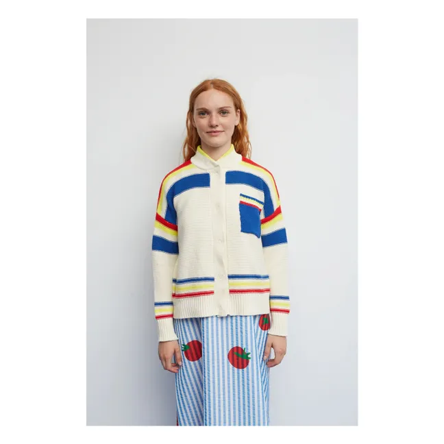 Tenis cardigan | Ecru