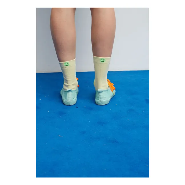 Calcetines de algodón Bony | Amarillo
