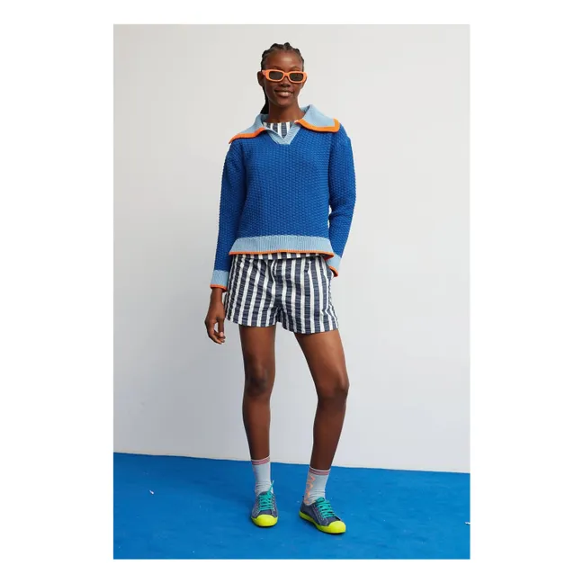 Star Stripes Short | Dark Blue