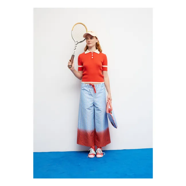 Pantalones Bomba de algodón | Azul