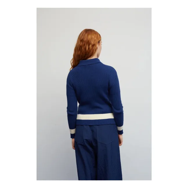 Cardigan Gaseosa Coton | Bleu
