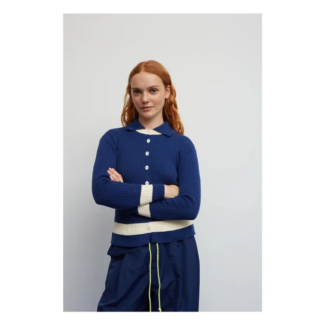 Cardigan Gaseosa Coton | Bleu