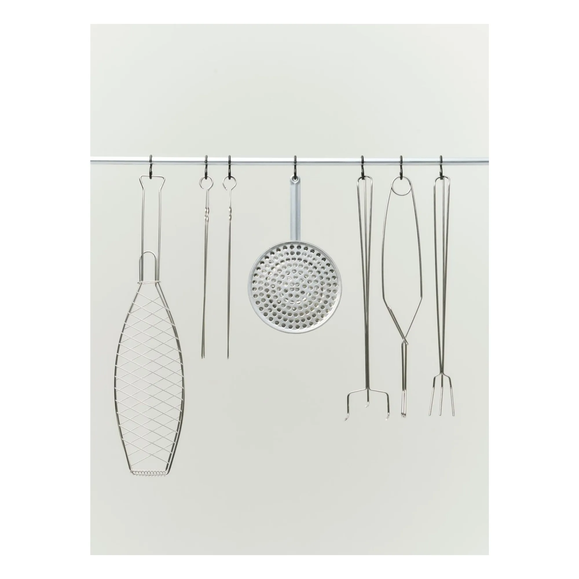 Fourchettes à barbecue Outdoor Market, Jasper Morrison - Set de 2 | Steel- Image produit n°1