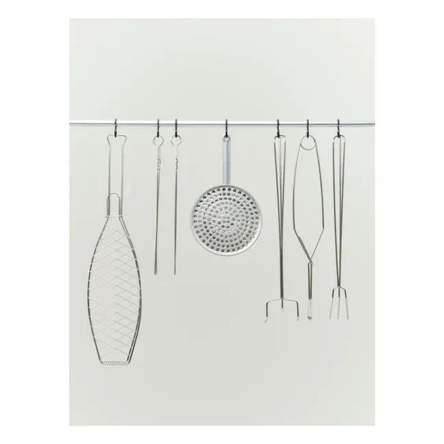 Fourchettes à barbecue Outdoor Market, Jasper Morrison - Set de 2 | Steel