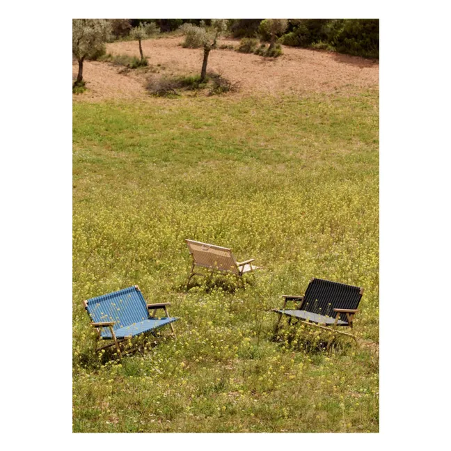 Outdoor Market folding bench, Jasper Morrison  | Beige