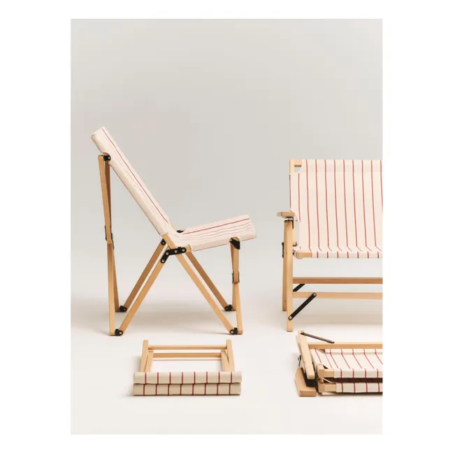 Tabouret pliable Outdoor Market, Jasper Morrison  | Beige