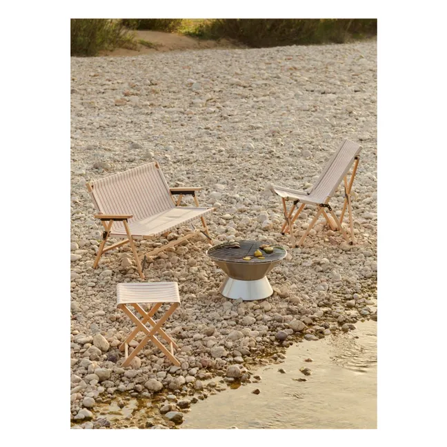 Tabouret pliable Outdoor Market, Jasper Morrison  | Beige