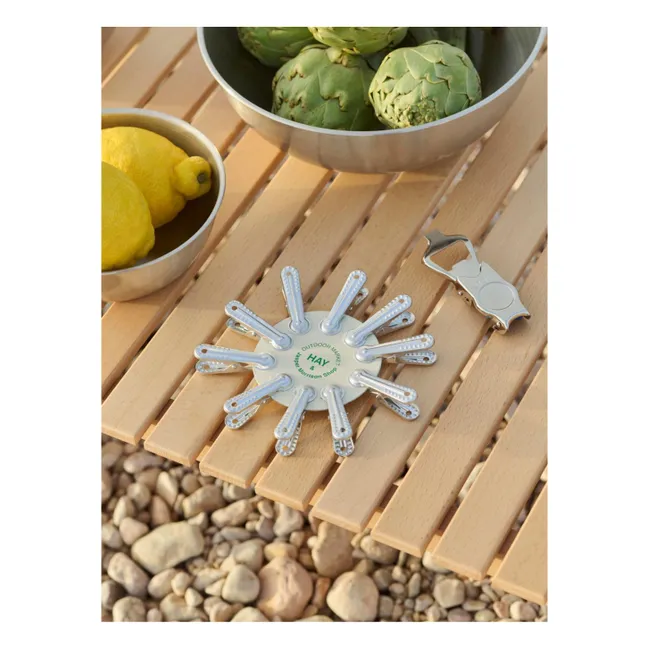 Bol de acero con tapa Outdoor Market, Jasper Morrison | Steel