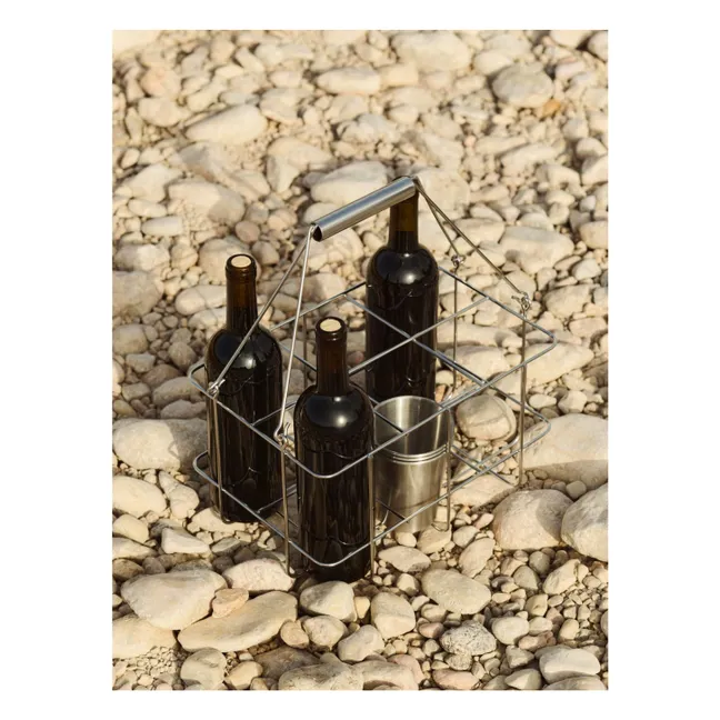 Porte‑bouteilles en acier Outdoor Market, Jasper Morrison | Steel