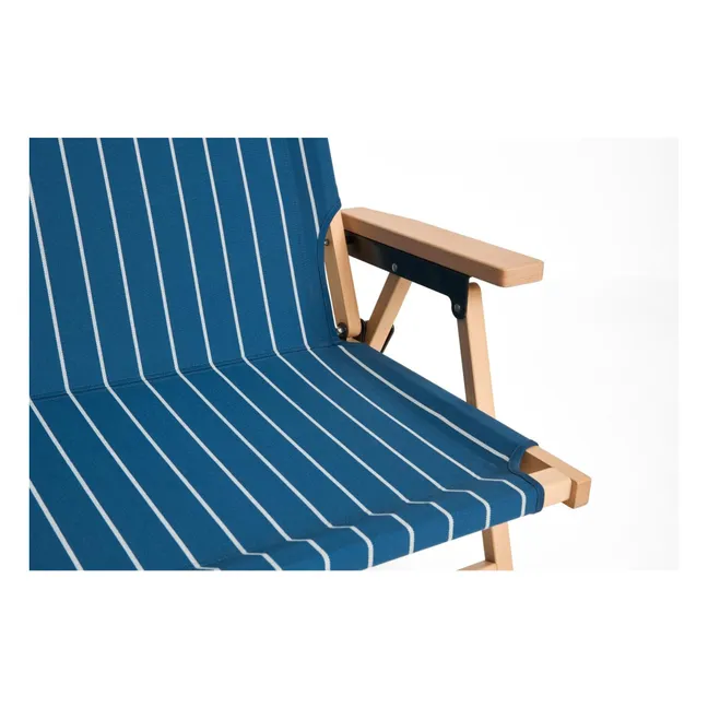 Banc pliable Outdoor Market, Jasper Morrison  | Bleu