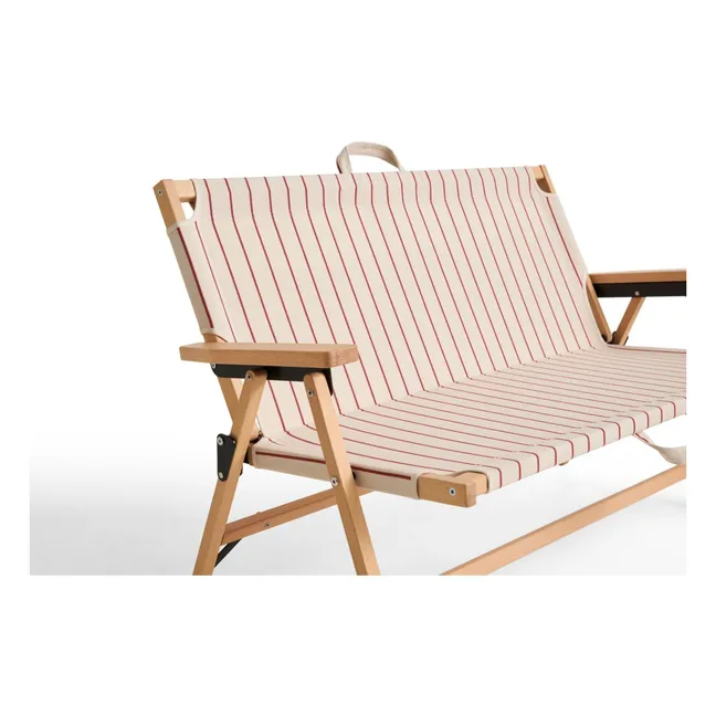 Outdoor Market folding bench, Jasper Morrison  | Beige