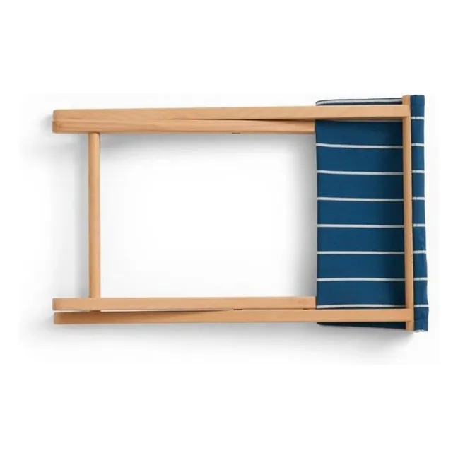 Outdoor Market folding stool, Jasper Morrison  | Blue