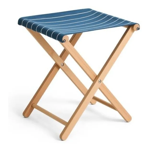 Outdoor Market folding stool, Jasper Morrison  | Blue