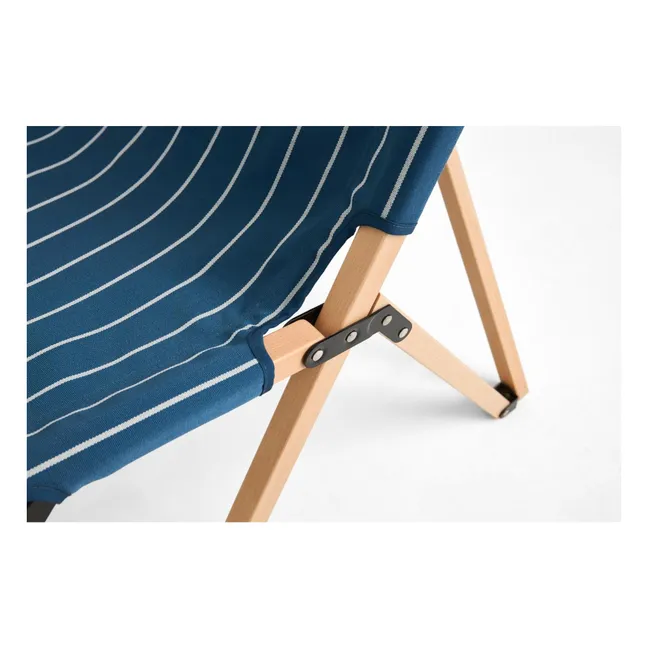 Chaise pliable Outdoor Market, Jasper Morrison | Bleu