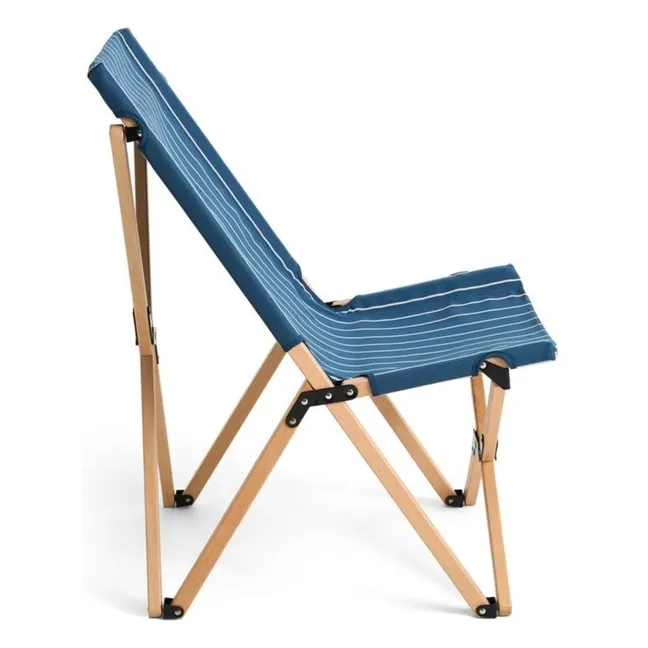 Chaise pliable Outdoor Market, Jasper Morrison | Bleu