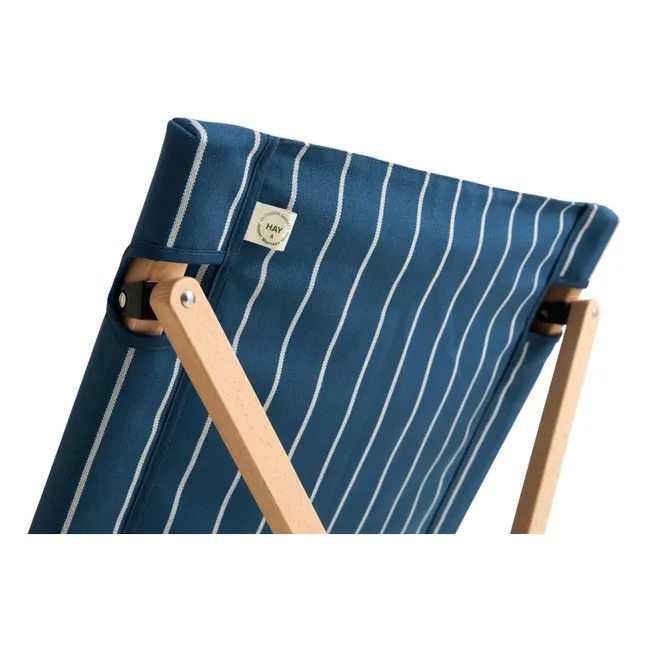 Chaise pliable Outdoor Market, Jasper Morrison | Bleu