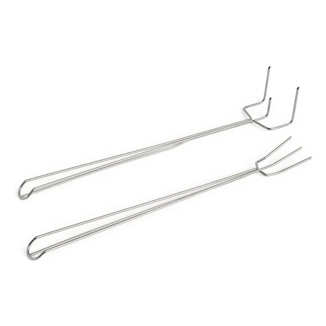 Fourchettes à barbecue Outdoor Market, Jasper Morrison - Set de 2 | Steel