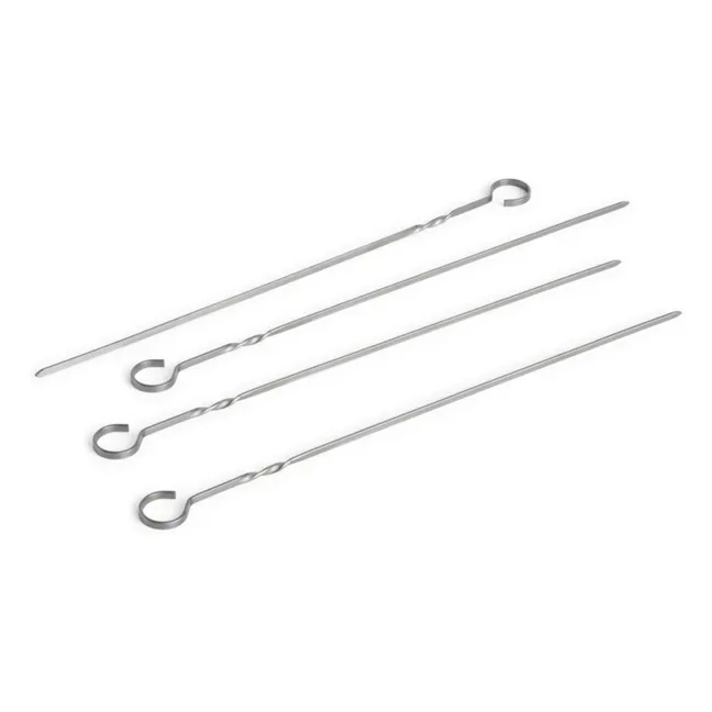 Piques à brochettes en acier Outdoor Market, Jasper Morrison - Set de 4 | Steel