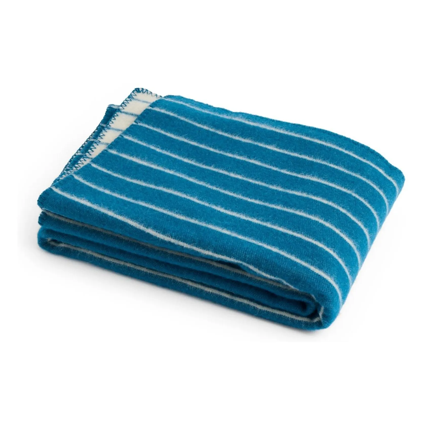 Hay Blue Outdoor Market Wool Throw, Jasper Morrison