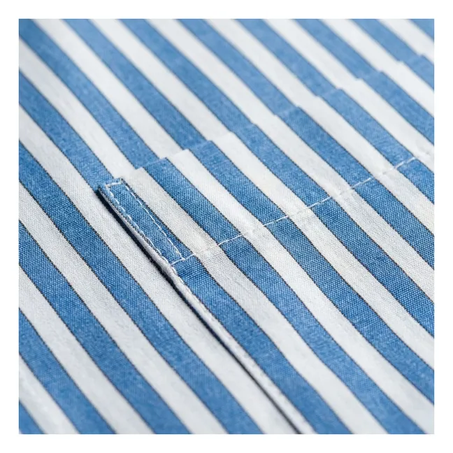 Chemise Zola Rayée | Bleu