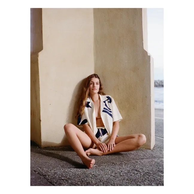 Chemise Margot Soie | Ecru