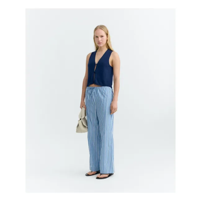Veste Rob Fish Coton Bio | Bleu marine