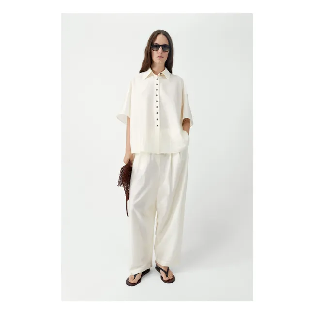 Chemise Manches Courtes | Blanc