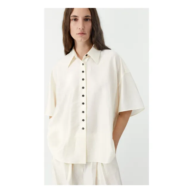 Chemise Manches Courtes | Blanc