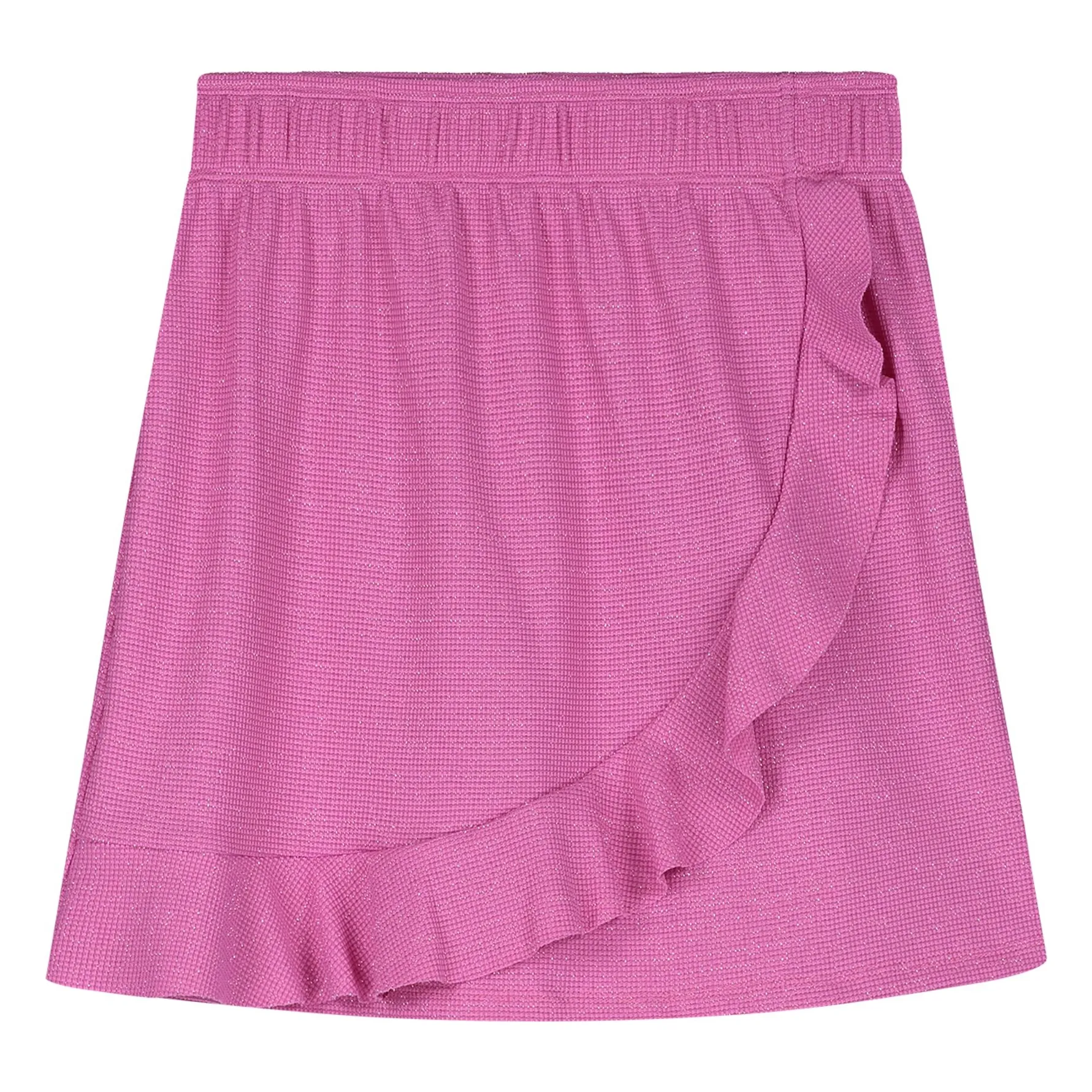 Beachlife Pink Lurex Recycled Fiber Bathing Skirt