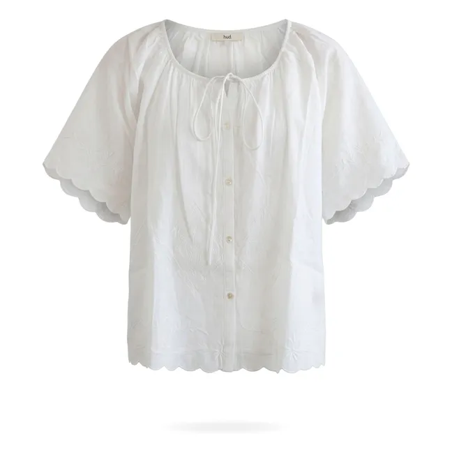 Blouse Jade Broderies | Blanc