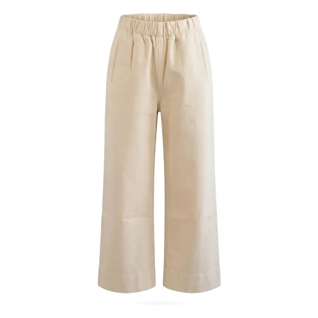 Pantalones Jimmy de algodón | Crema
