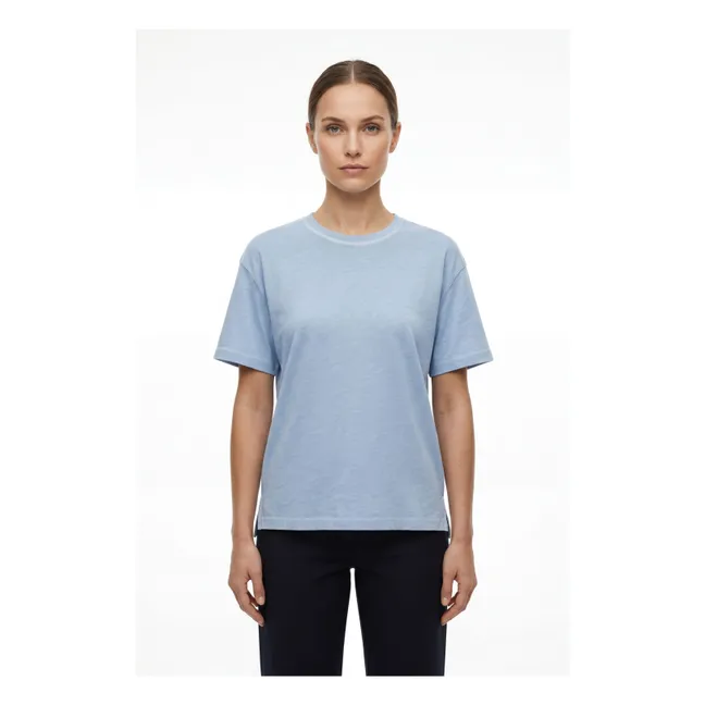 Ambre Cotton T-shirt | Blue