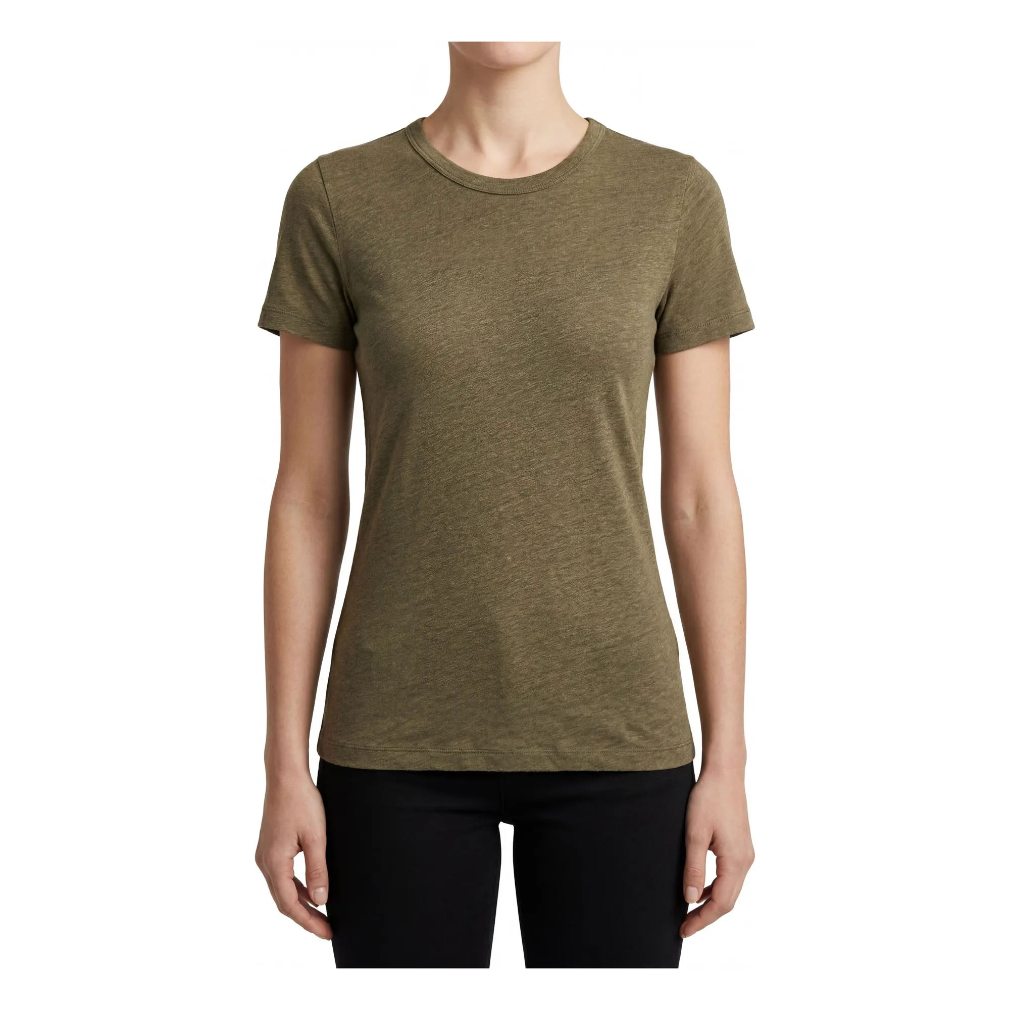 Hod Khaki Miami Linen T-Shirt