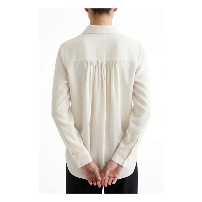 Hemd Madrid Baumwolle | Cremefarben