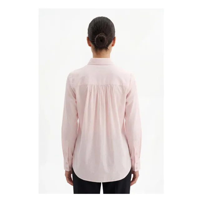Hemd Madrid Baumwolle | Blassrosa