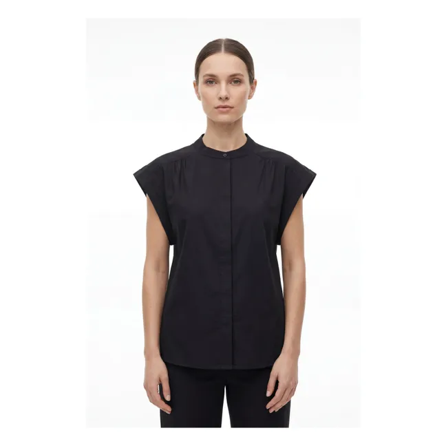 Blouse Amandine Coton | Noir
