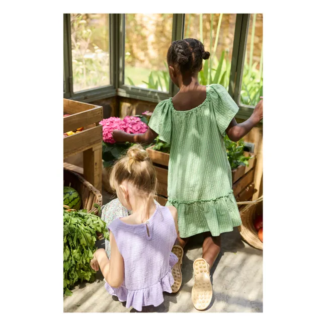 Top Blair Gaze de Coton | Lavande