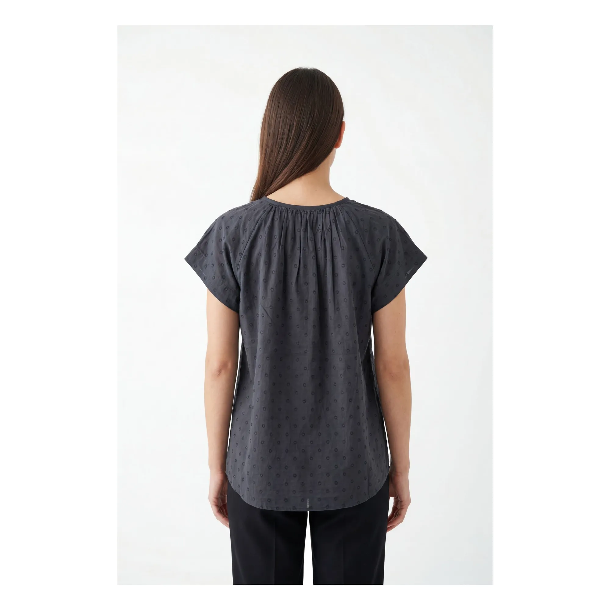 Blouse Sistelo Coton | Gris- Image produit n°1