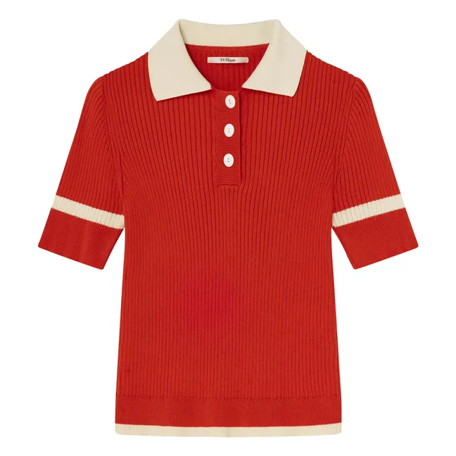 Polo Trina Coton  | Rouge
