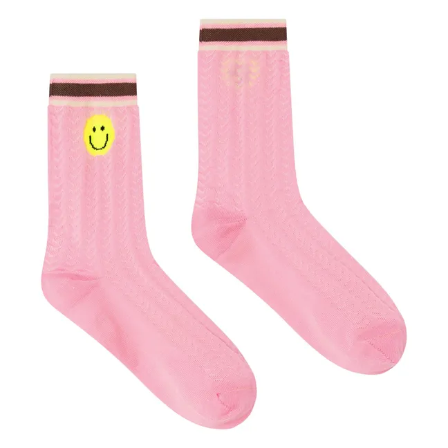 Chaussettes Popitos Coton | Rose