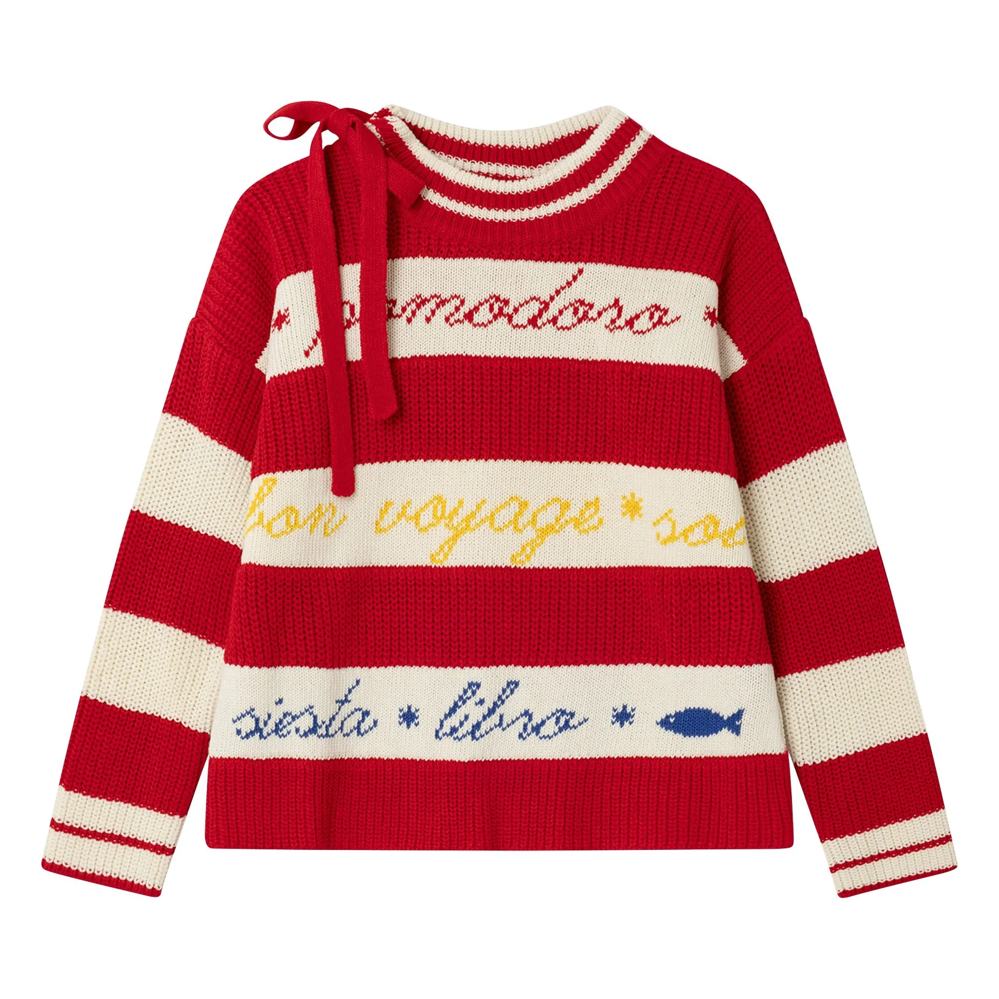 Dr Bloom Red Chiringuito Sweater