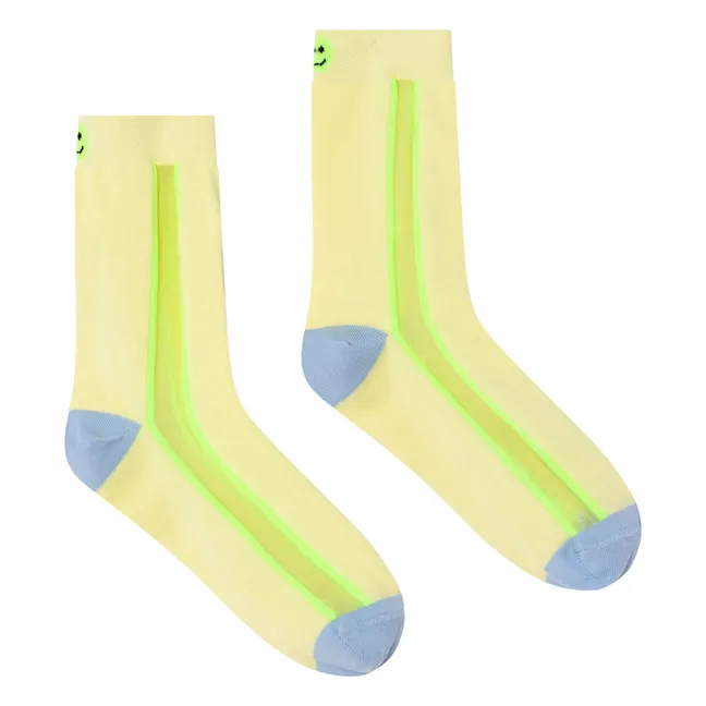 Calcetines de algodón Bony | Amarillo