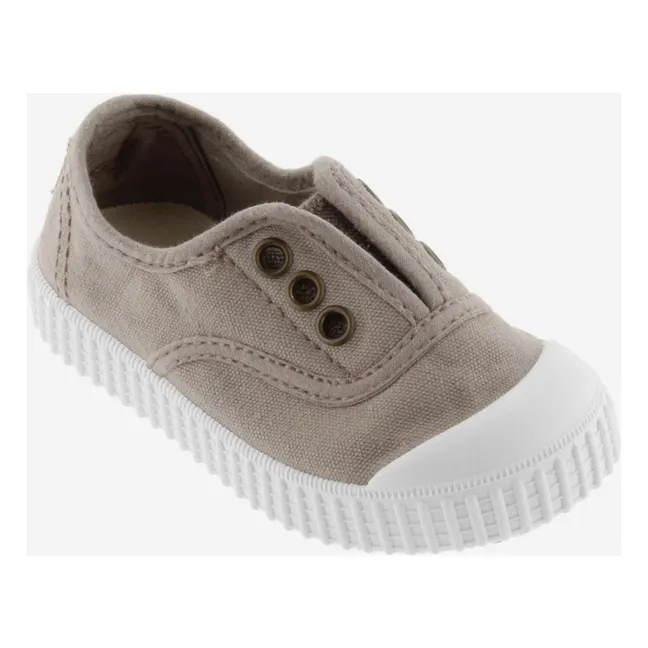 Inglesia Elastico Lon zapatillas | Beige